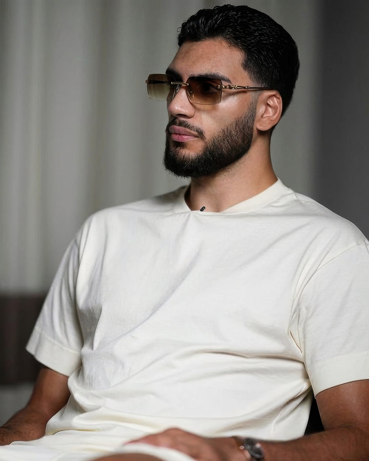 CRONEL Bronz Kahve Çerçevesiz Güneş Gözlüğü