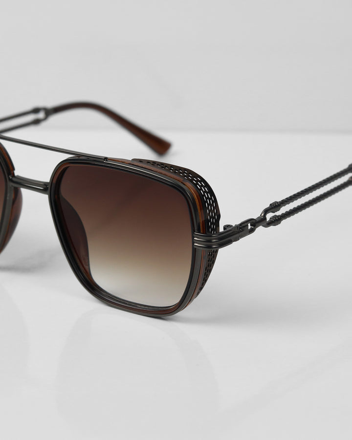 OPTO Kahve Çelik Güneş Gözlüğü