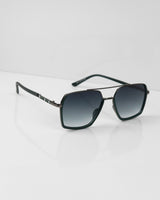 SHAIN Yeşil Çelik Güneş Gözlüğü