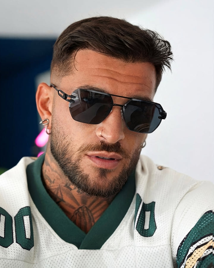 MAYBE Siyah Çerçevesiz Güneş Gözlüğü