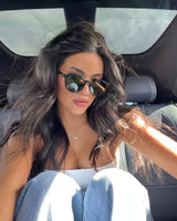 ROBIN Leopar Yeşil Kemik Güneş Gözlüğü